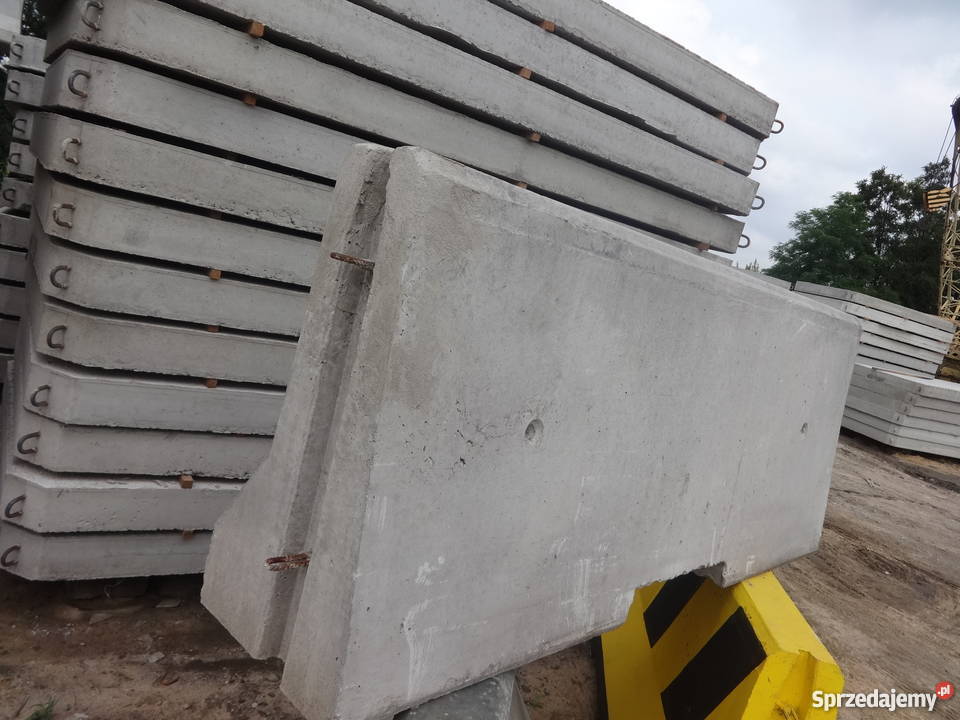 NOWE jednostronne bariery drogowe Materiały budowlane Dąbrowa Górnicza