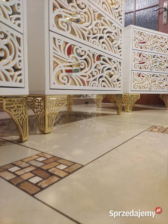 Zestaw komplet komoda dwie szafki nocne 65cm Meble do sypialni małopolskie Nowy Sącz