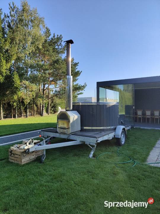 Największa mobilna balia jacuzzi ruska bania Wisznice