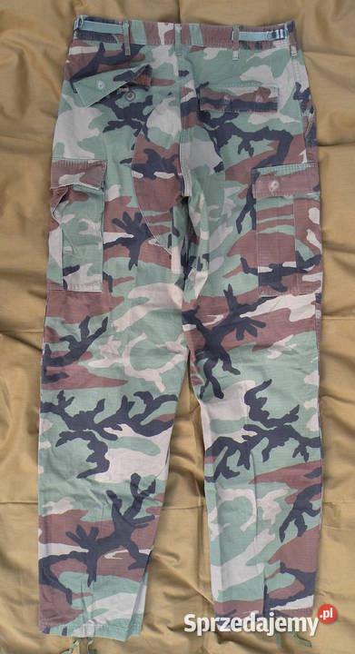 Spodnie BDU woodland medium x long ripstop