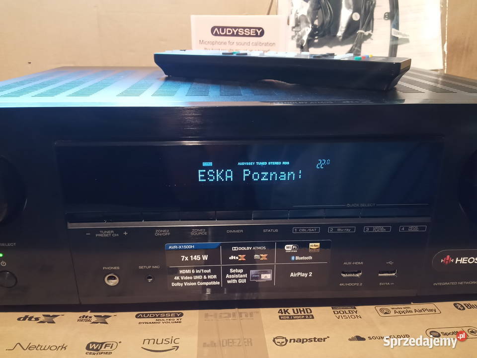 DENON AVRX1500H Komplet Poznań