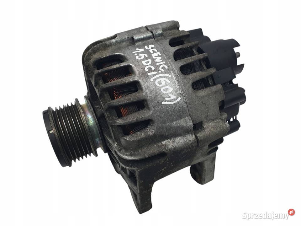 ALTERNATOR Renault Scenic II Megane 15 dCi Układ elektryczny silnika Chełm