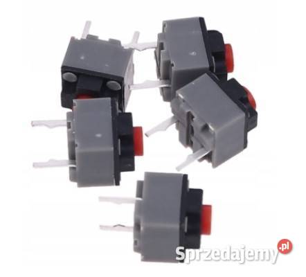 Mikrostyk mikroswitch 6x6x73mm 2pin TTC myszka Pszenno