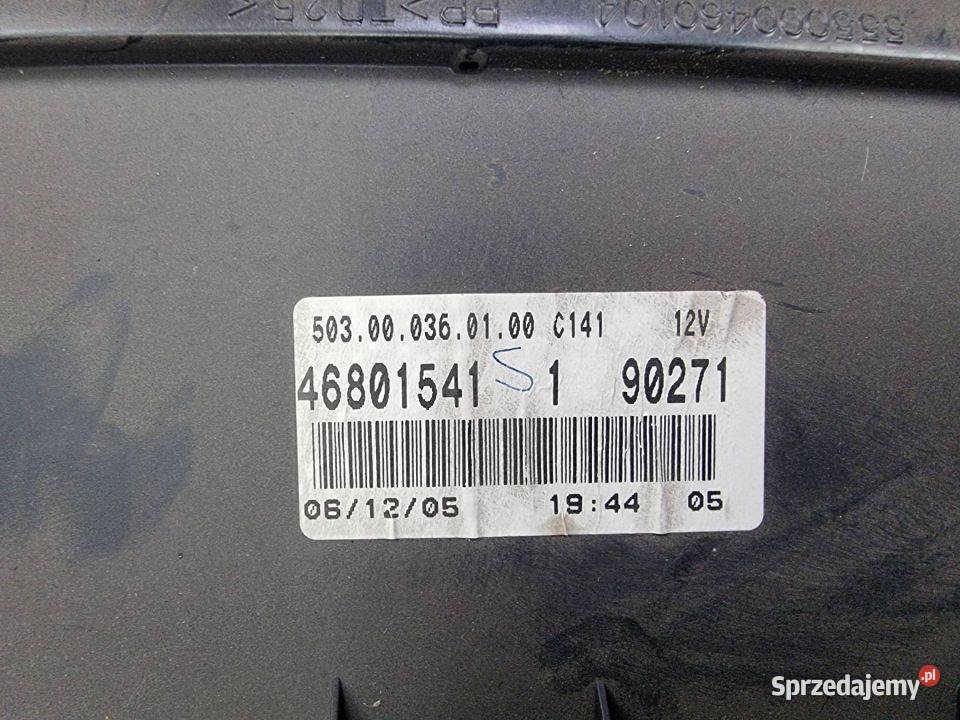 LICZNIK ZEGAR FIAT PANDA 46801541 Lipno