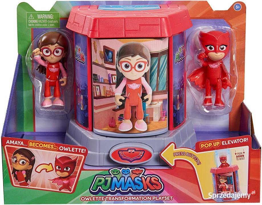 Zestaw Transformujący Pidżamersi Figurki Amaya Mogilany