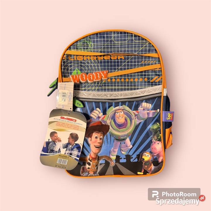 Plecak ergonomiczny 3 komorowy Toy Story pomorskie sprzedam