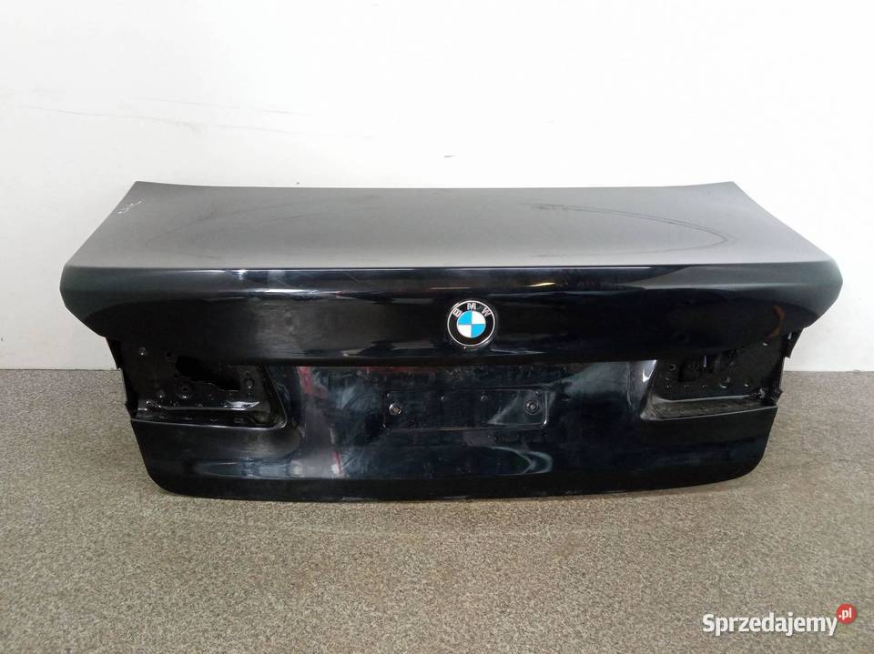 KLAPA TYŁ SEDAN LIFT FL CZARNA Bmw Seria 5 VII osobowe