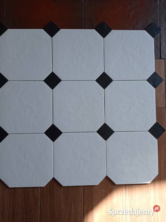 Modern white bianco gres octagon 20x20 G2 łódzkie Opoczno sprzedam