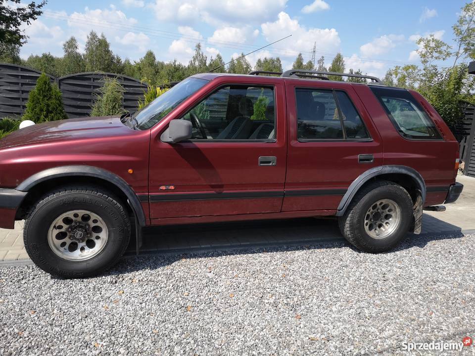 Opel Frontera 24 BG Zarejestrowany Sprawny Terenowy lubelskie Niemce sprzedam