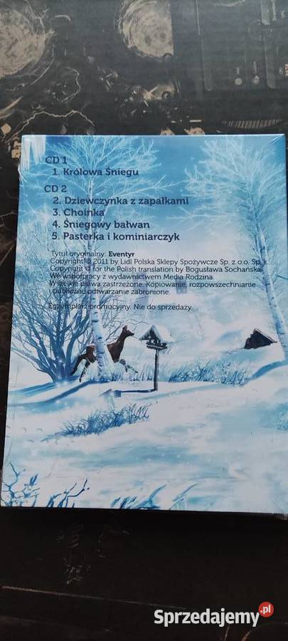 Baśnie Andersena 2 płyty CD Płyty i kasety