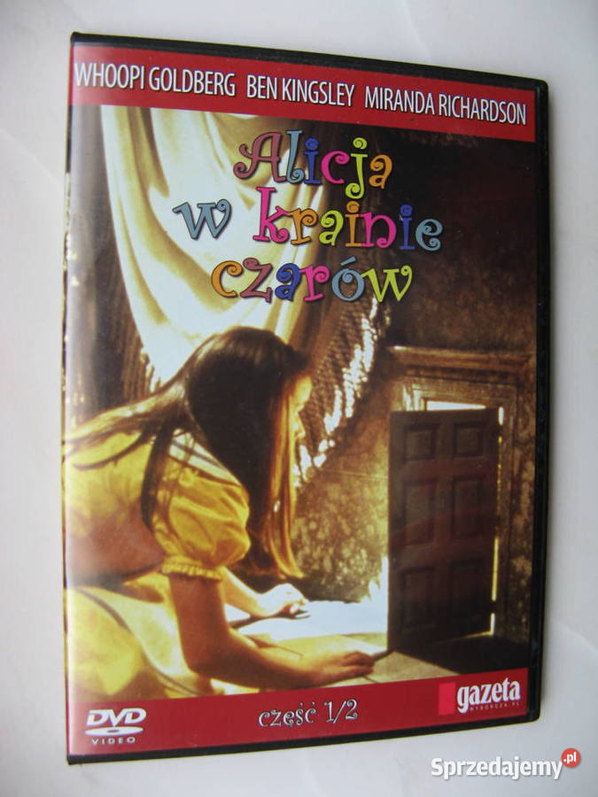 DVD Alicja w krainie czarów komplet 2 płyty Poznań