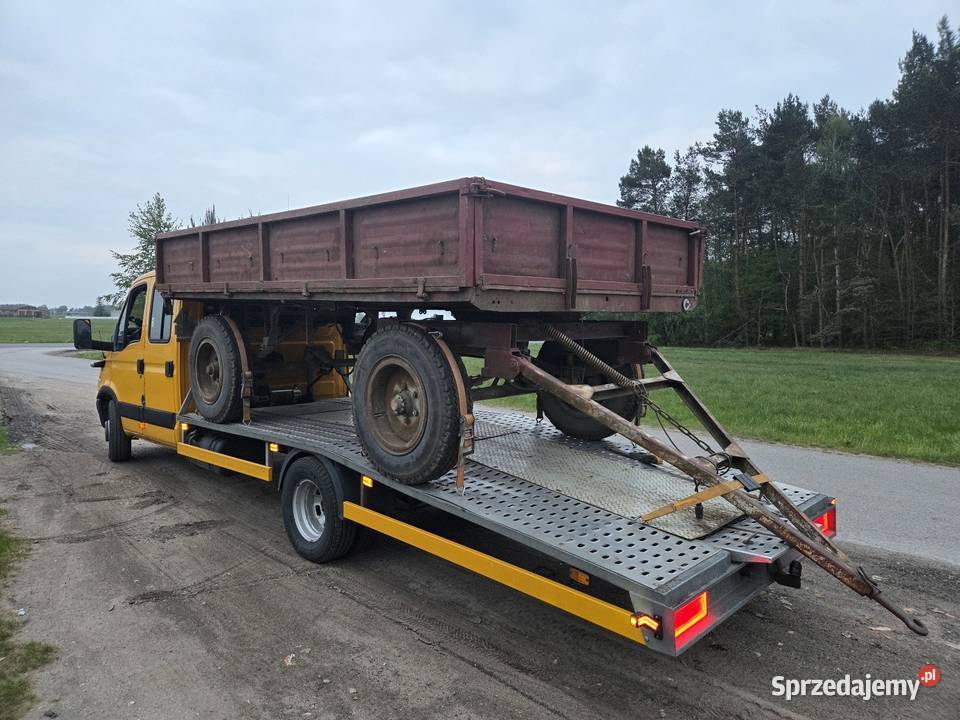 Przyczepa rolnicza Sanok Autosan D46A 45 tony Złoczew