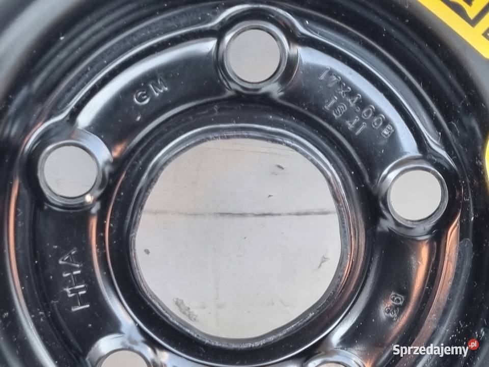 KOŁO DOJAZDOWE Opel Insignia A dojazdówka 12570 Opony i felgi
