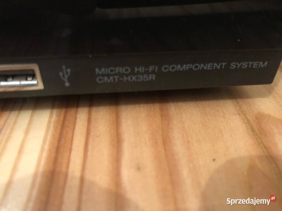Mini Wieża SONY CMTHX35R pilot głośniki Mosina