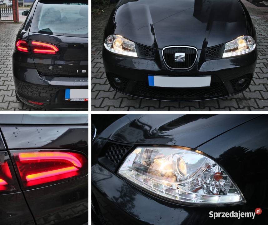 Seat Ibiza super STAN lampy LED alufelgi piękny Ibiza Brzeszcze