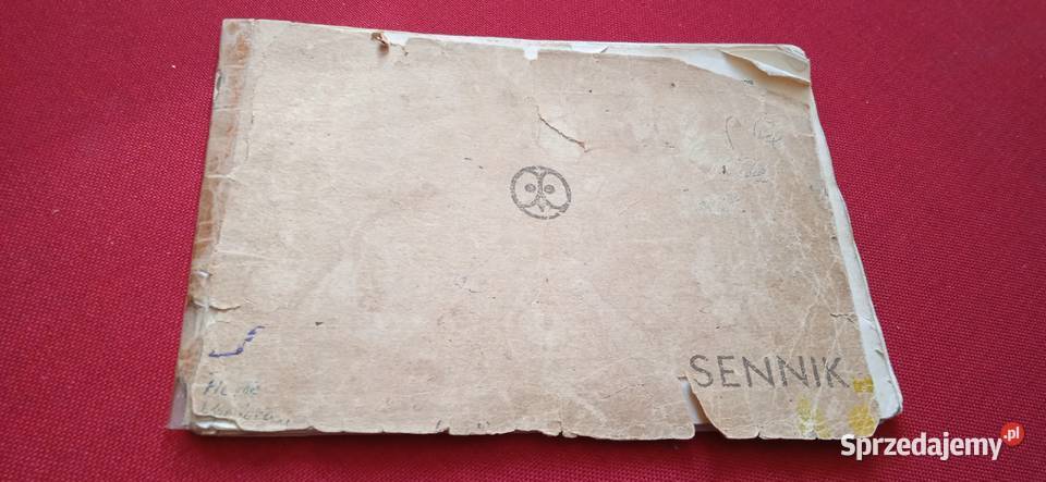 Stara broszura książeczka Sennik