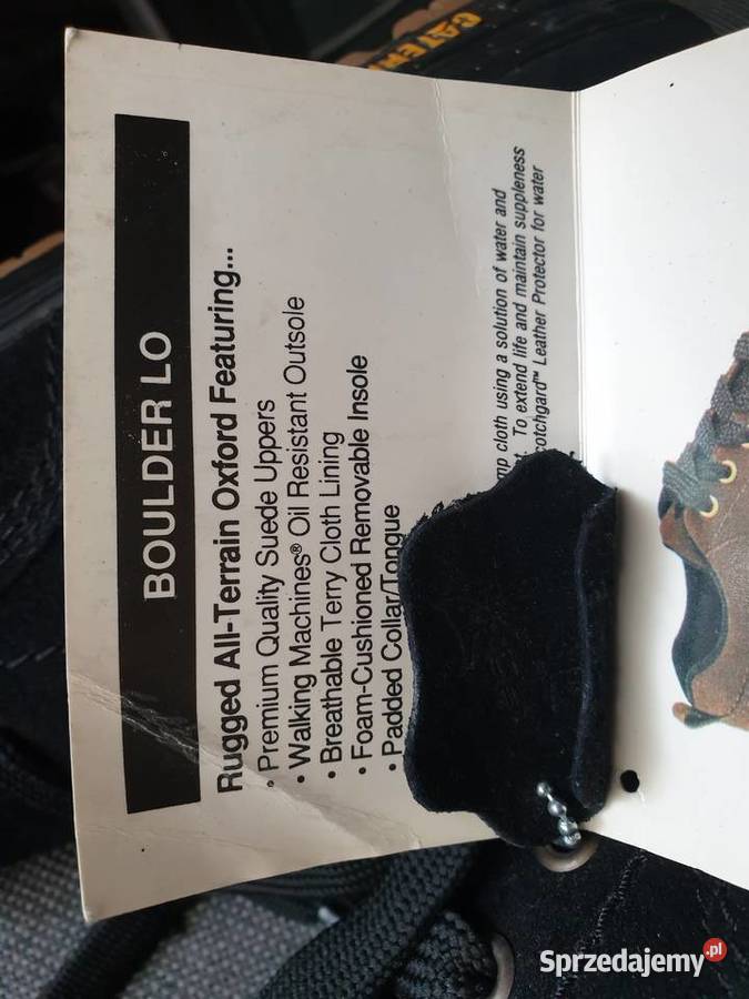 Buty skórzane Caterpilar 45 czarne stan sprzedam