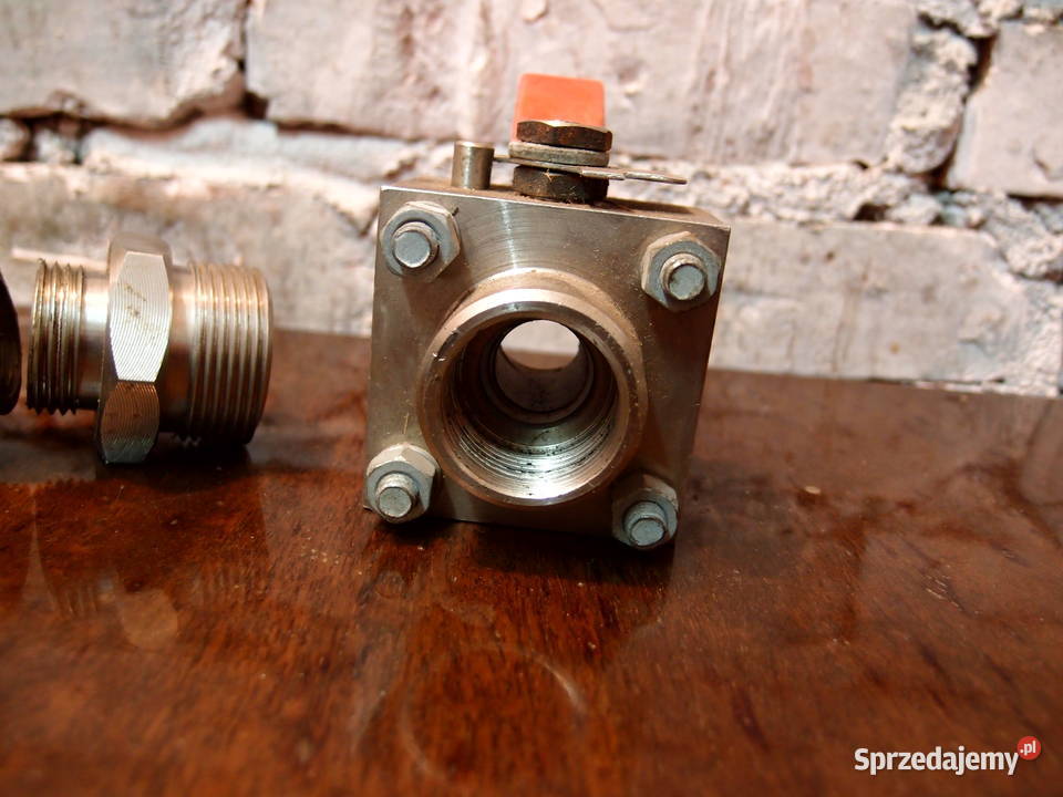 Zawór kulowy DN25 1cal nyple redukcyjne 1cal na Łódź sprzedam