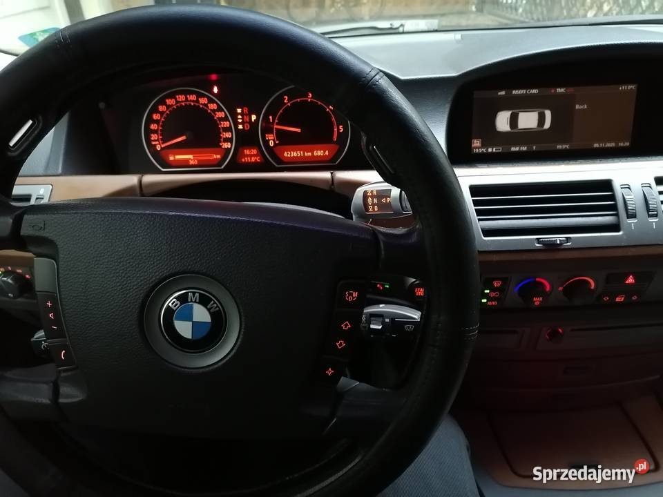BMW 7 E65 30 diesel 204 Automat Sprawny super klimatyzacja Mińsk Mazowiecki