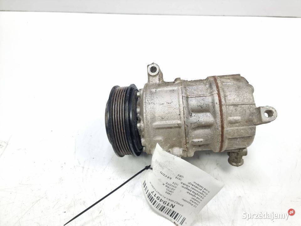 SPRĘŻARKA KLIMATYZACJI OPEL ASTRA K 39034464 osobowe