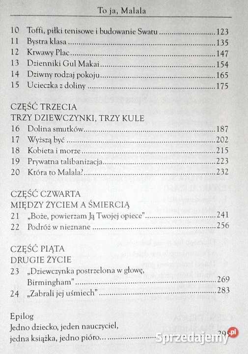 To ja Malala Malala Yousafzai Christina Lamb lubelskie Chełm