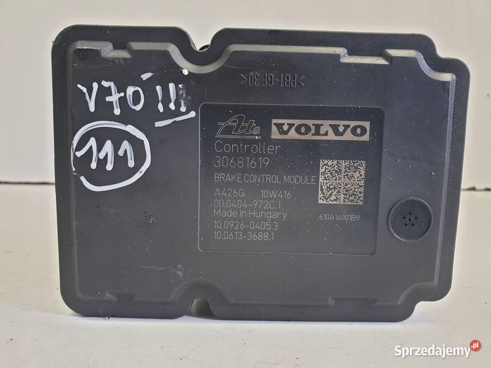 Volvo V70 III S80 II POMPA ABS Sterownik Pompy hamulcowe Chełm sprzedam