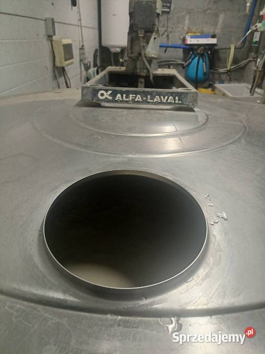 Zbiornik na mleko AlfaLaval 1000l