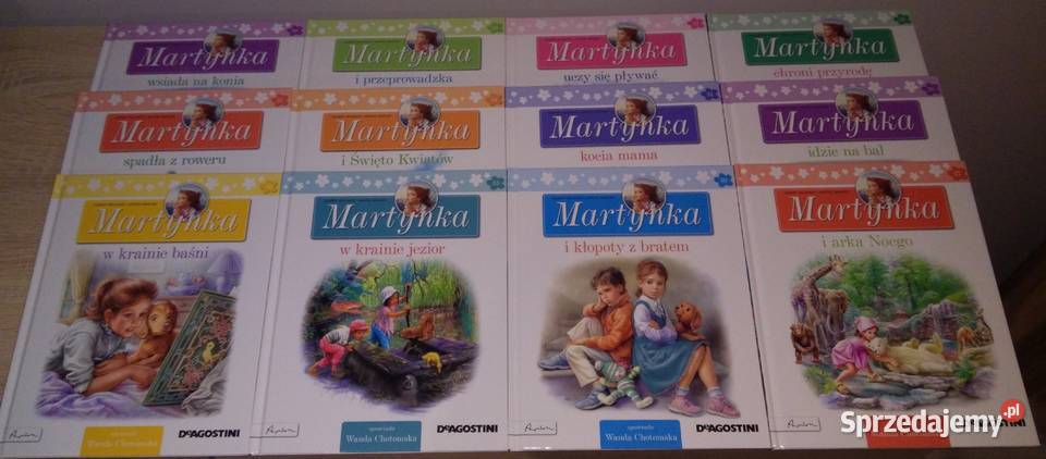 Przepiękna kolekcja 50 książek MARTYNKA De Czerwionka-Leszczyny