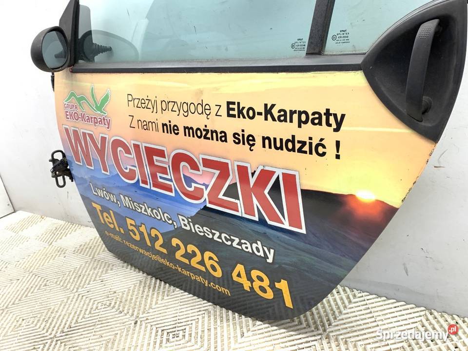 DRZWI LEWY PRZÓD SMART FORTWO Hatchback 0407