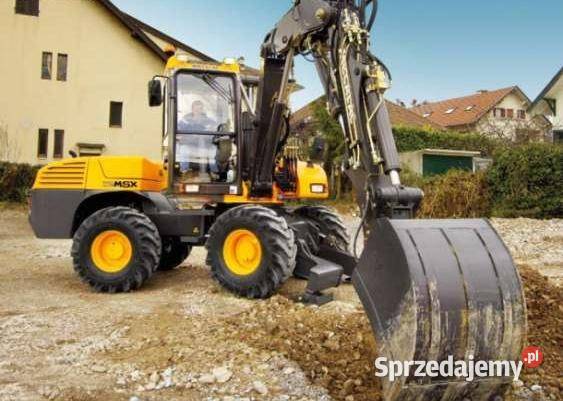 Wywóz ziemi Prace ziemne Wykopy Rozbiórki Zgierz