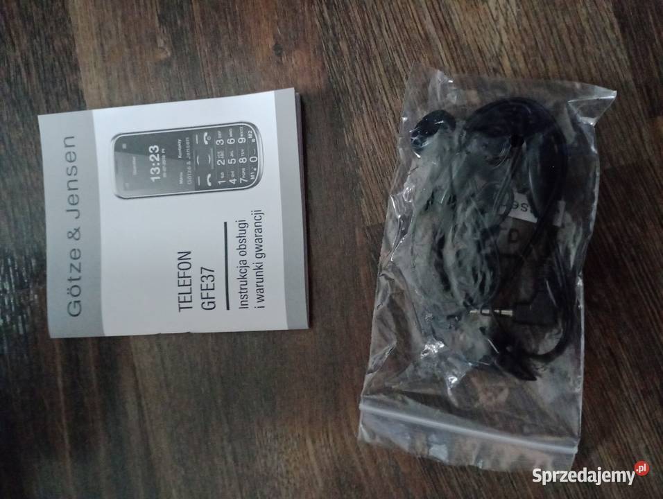Telefon komórkowy GFE37 GSM Gotze Jensen warmińsko-mazurskie Dywity