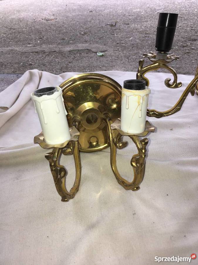 Żyrandol mosiężny Łódź