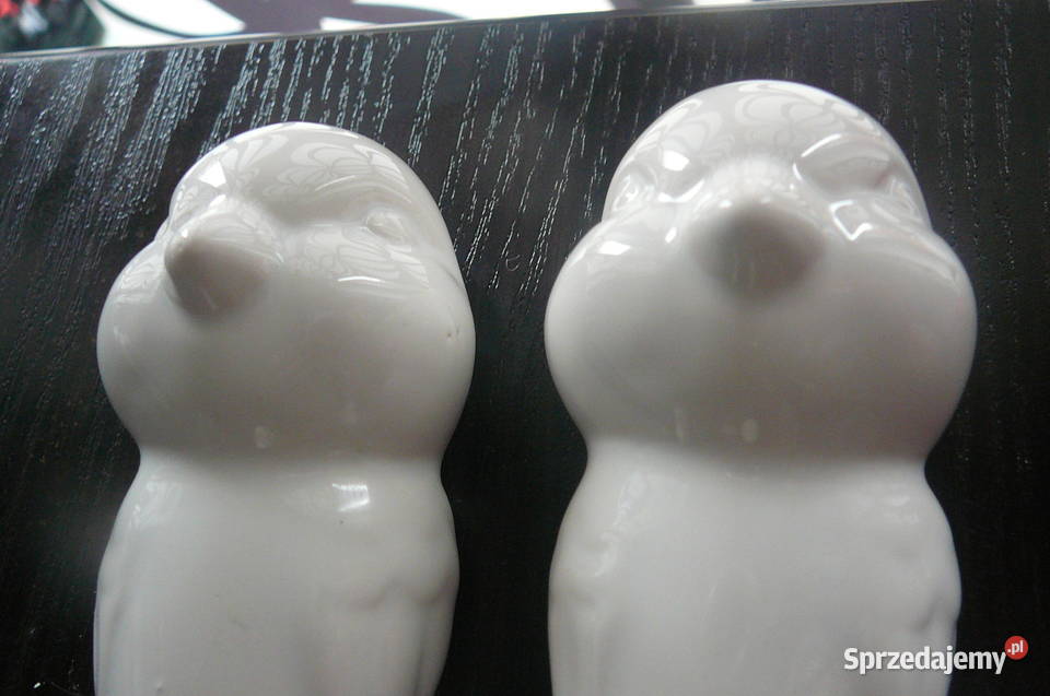 Ceramiczne wieszaki ptaszki sprzedam