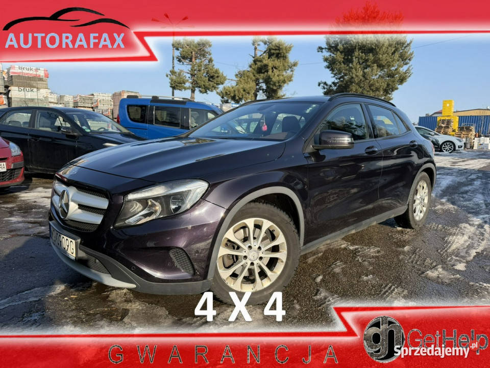 Mercedes GLA 250 4Matic Klimatronic 2stref wielofunkcyjna kierownica Mercedes-Benz Cieszyn sprzedam
