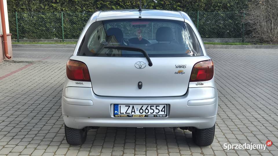 Toyota Yaris Lift 14 D4D Sprawna Klima Nowe poduszka powietrzna