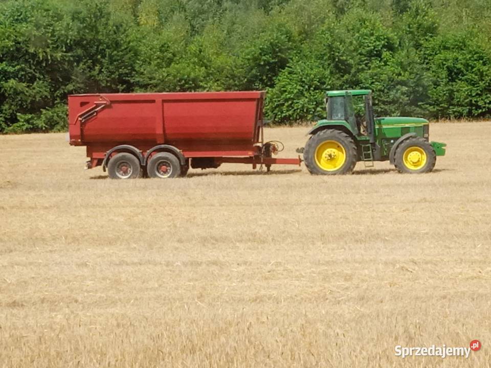 przyczepa tandem wywrotka skorupa 18 ton Białoskóry sprzedam