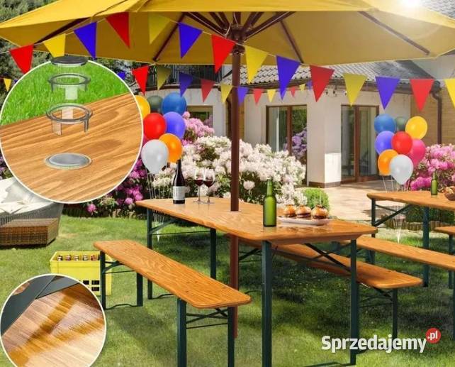 Zestaw namiotów piwnych KESSER 3częściowy zestaw Białystok