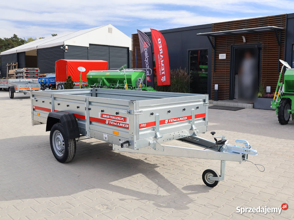 TEMARED PRO 2612 przyczepka samochodowa 264x126 sprzedam