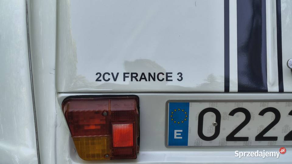 Citron 2CV 602 Stan Wersja Transat Style Bez Rok produkcji 1978 łódzkie Zgierz sprzedam