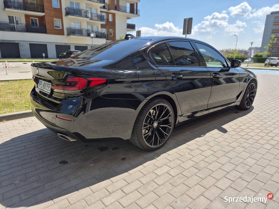G30 Lci salon LED Navi Kamera Bezwypadkowy radio Seria 5 mazowieckie Nowe Gulczewo