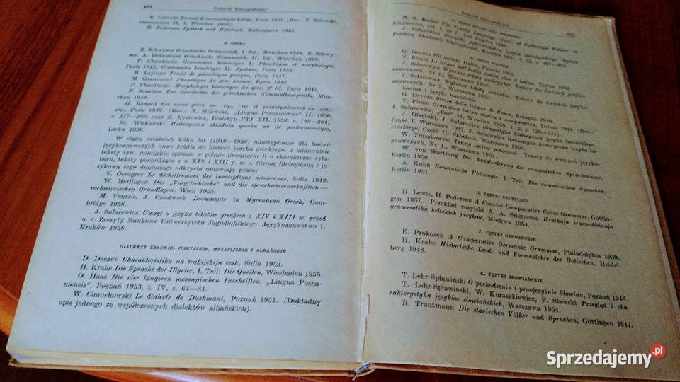 Wstęp do językoznawstwa indoeuropejskiego Rok wydania 1958 Gdańsk