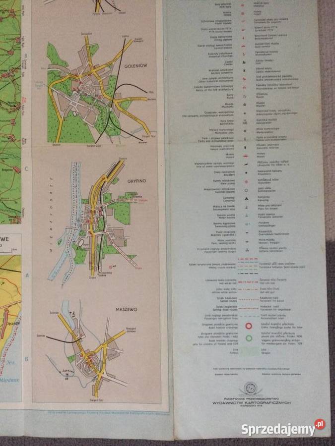 3483 Szczecina Mapa Turystyczna