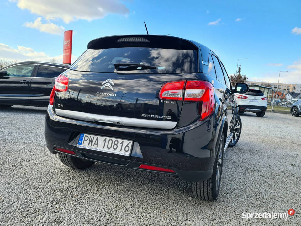 Citroen C4 Aircross Navi 2xPDC Kamera Xenon Led przyciemniane szyby wielkopolskie Wągrowiec sprzedam