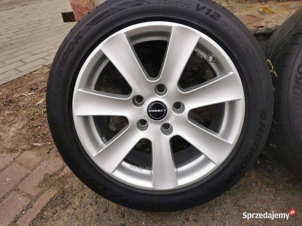 Felgi Aluminiowe 17 BORBET 46787 CN 5X120 ET 35 wielkopolskie Słowikowo