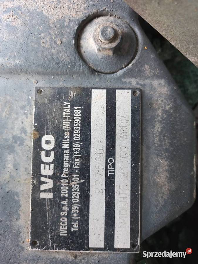 Silnik iveco 227626 N40ENTE 21 00 A002 wielkopolskie
