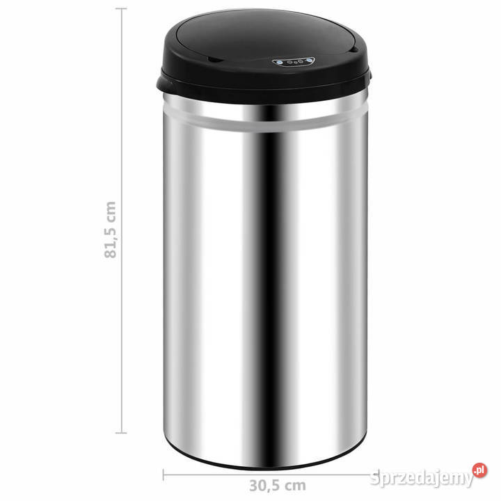 Automatyczny kosz na śmieci z czujnikiem 50 L