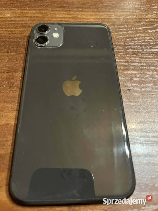 Sprzedam iPhone 11 64gb czarny Elektronika wielkopolskie Poznań
