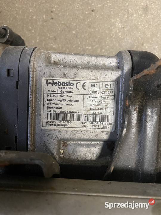 Ogrzewanie Postojowe Webasto Passat B6 Lwówek Śląski