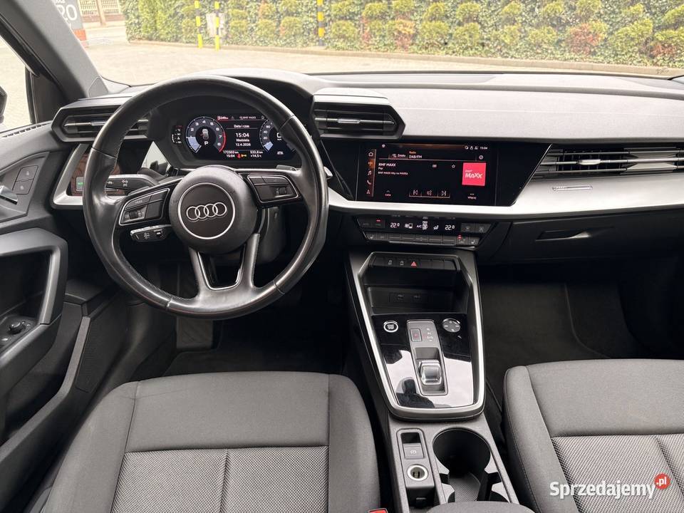 AUDI A3 15TFSI 150 Salon Polska Swarzędz