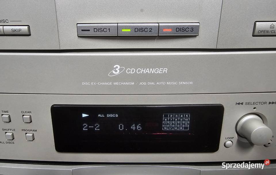 Odtwarzacz CD zmieniarka SONY CDPEX770 Sprawna sprzedam